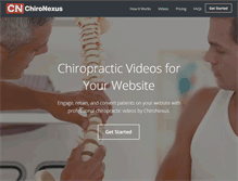 Tablet Screenshot of chironexus.com